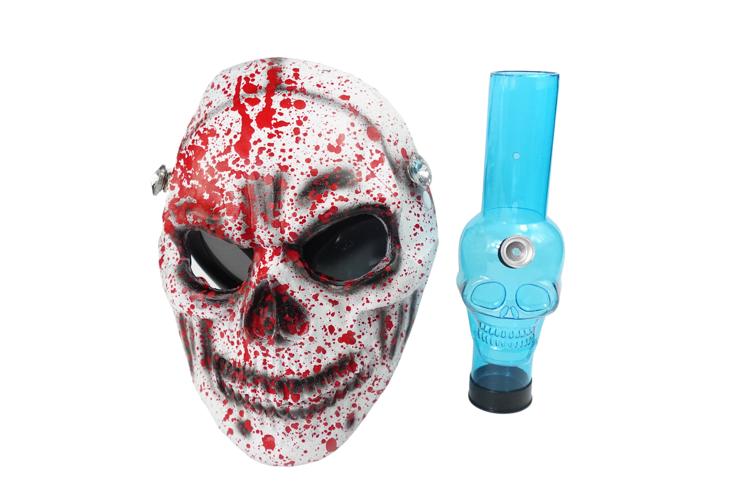 Halloween Style Gas Mask Bong Mask Hookah