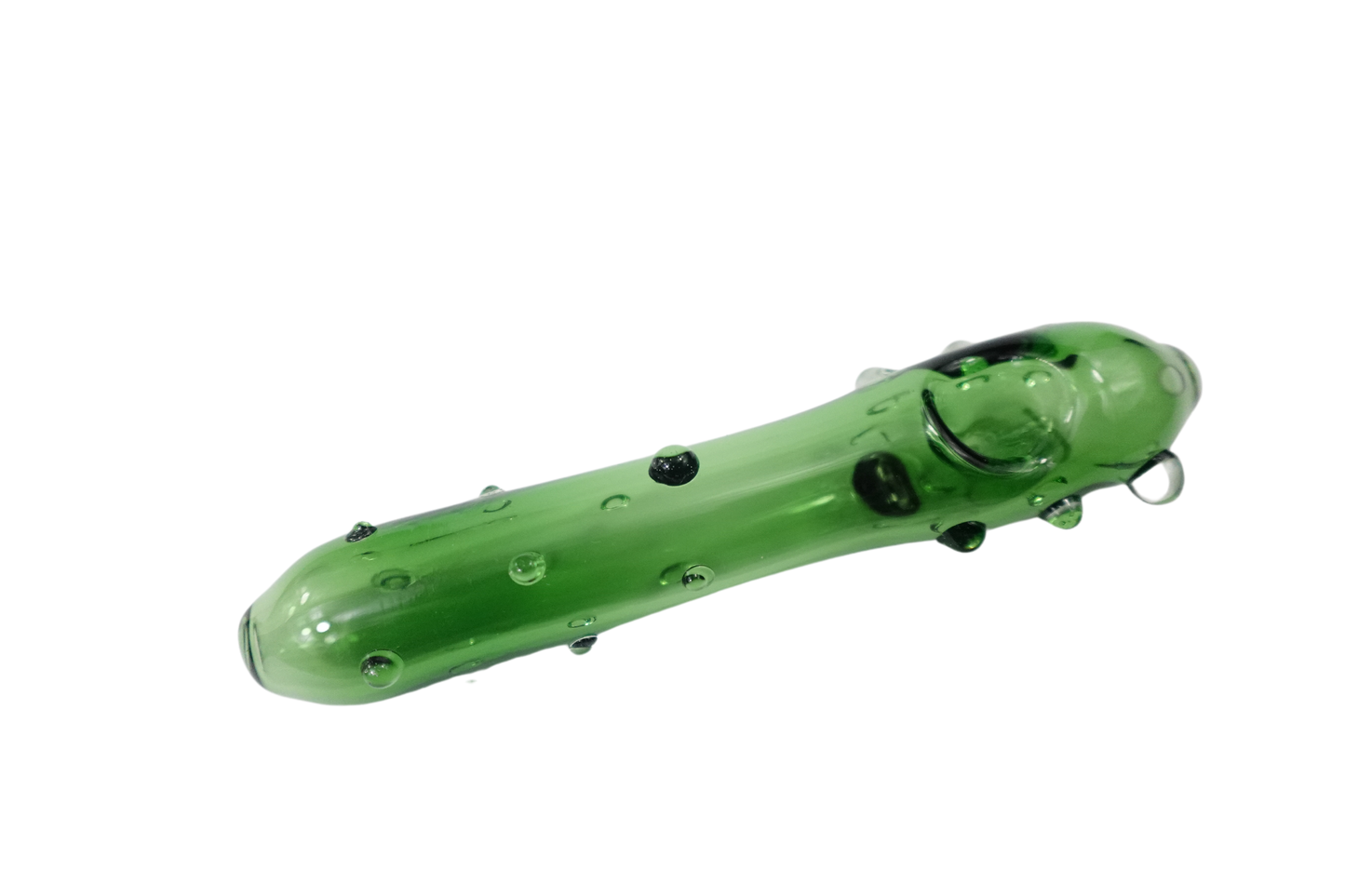 5'' Cucumber Man Glass Hand Pipe