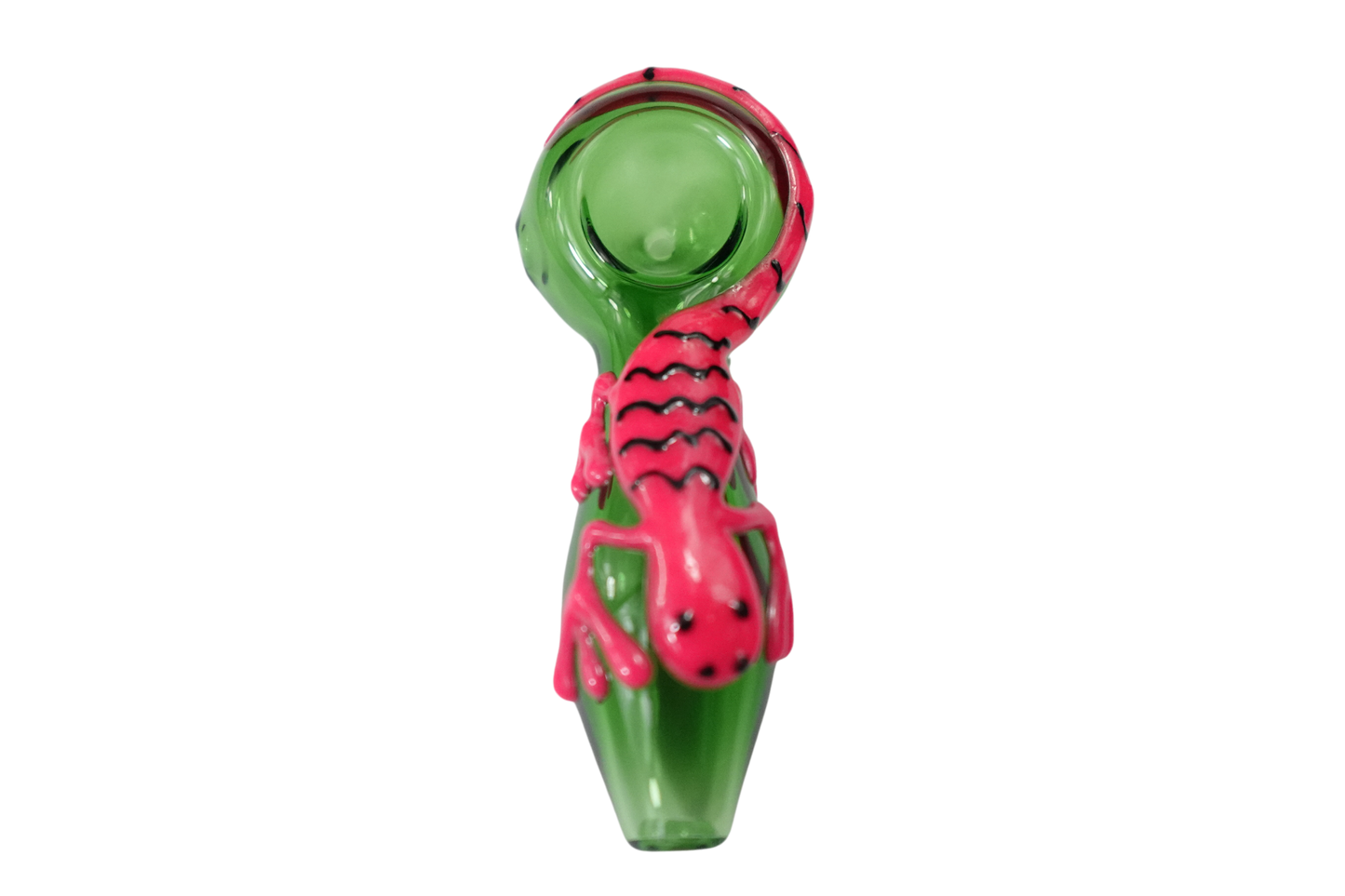 5'' Pink Lizard Glass Spoon Hand Pipe