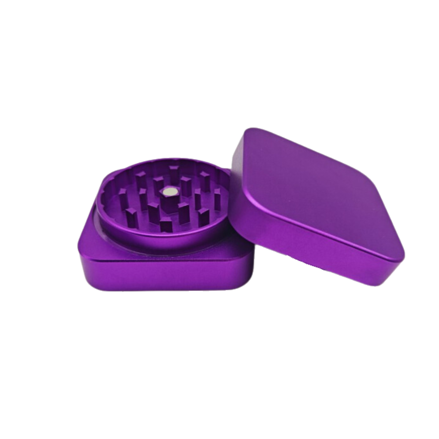 2 Piece Aluminum Square Grinder