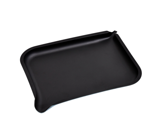 8.5X6.5 Inches Small Fiber Biodegradable Rolling Tray with Pouring Funnel