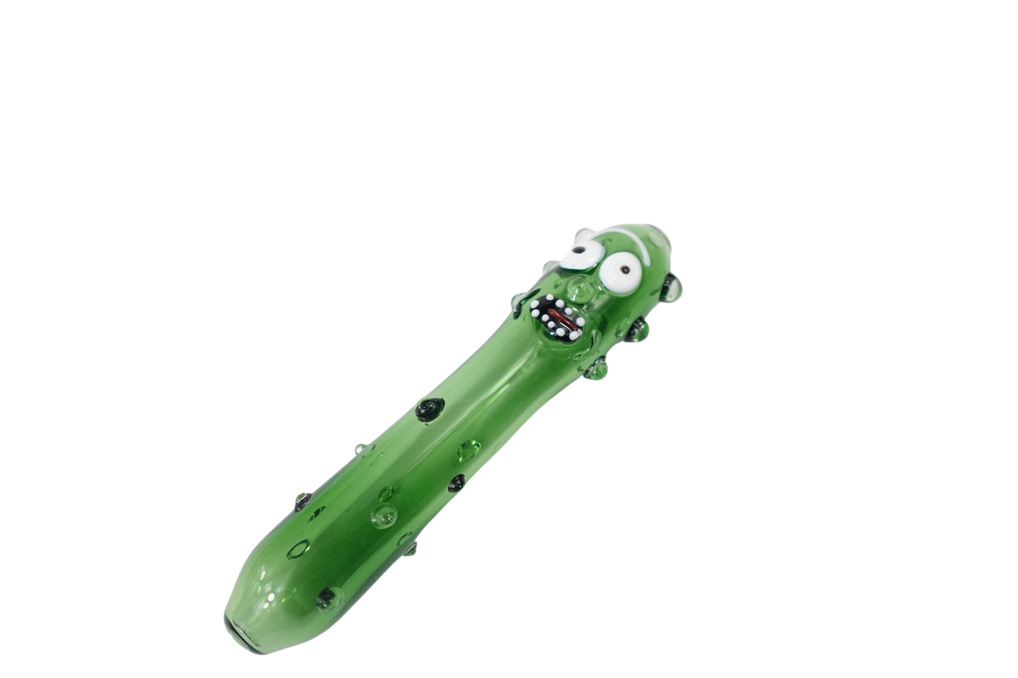 5'' Cucumber Man Glass Hand Pipe