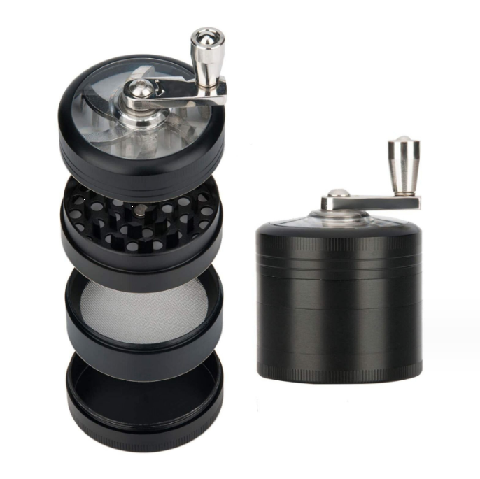 4-Piece Hand Crank Grinders