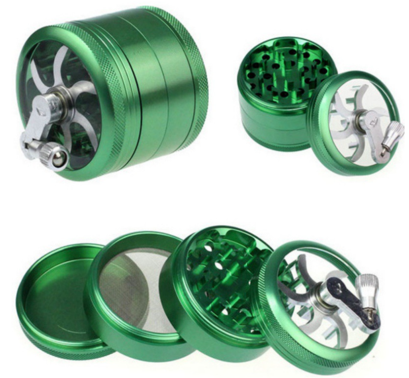 4-Piece Hand Crank Grinders