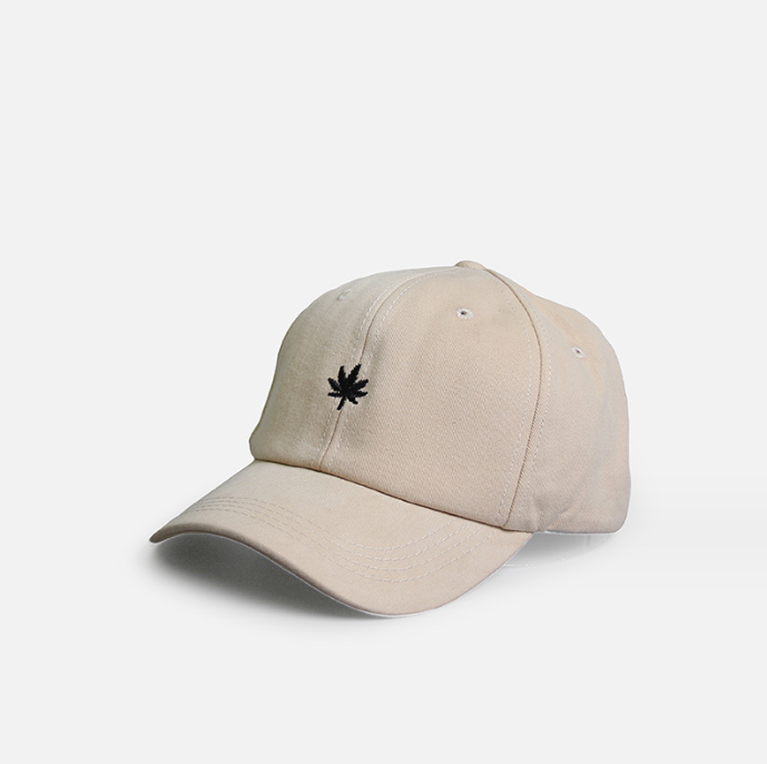 Cannabis Marijuana Weed Hat Leaf Logo Adjustable Unisex Cotton Hat