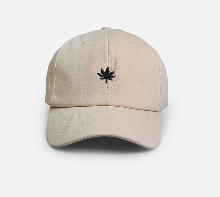 Cannabis Marijuana Weed Hat Leaf Logo Adjustable Unisex Cotton Hat