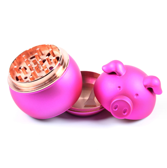 3X3.5 Inches Aluminum Large Cute Animal Grinder