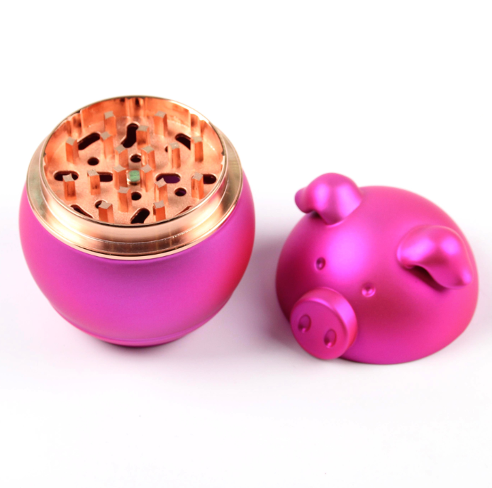 3X3.5 Inches Aluminum Large Cute Animal Grinder