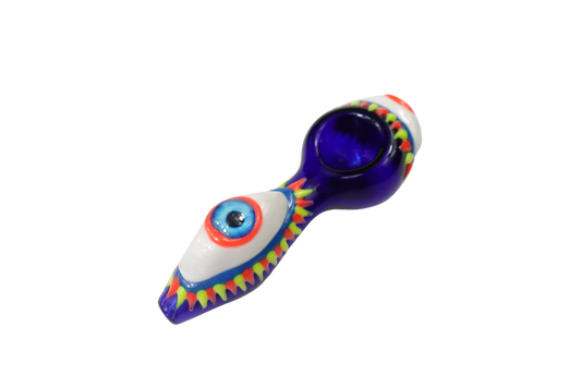 5'' One Eye Monster Glass Spoon Hand Pipe