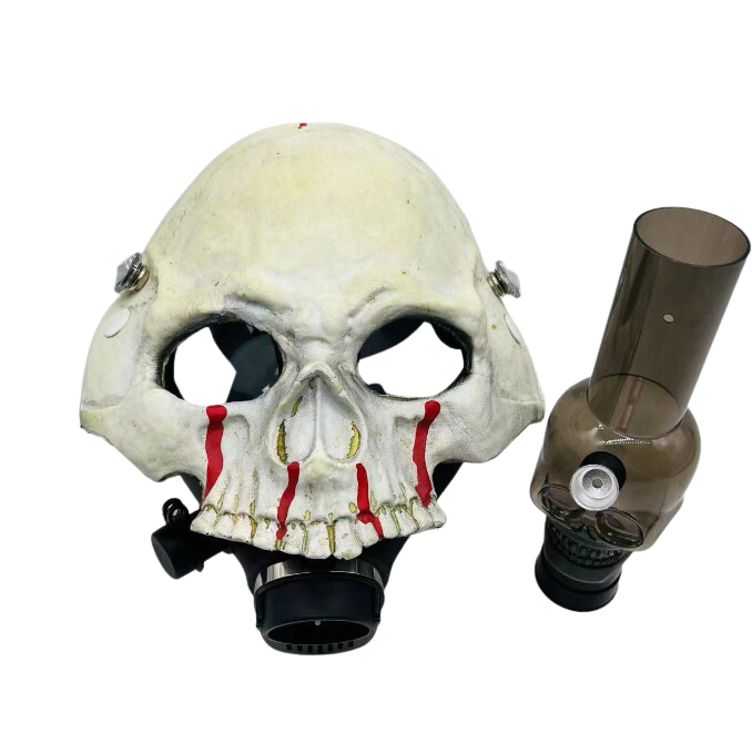 Halloween Style Gas Mask Bong Mask Hookah